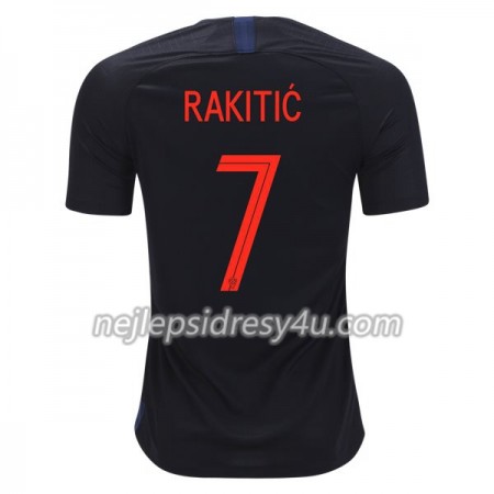 Fotbalový Dres Chorvatsko Rakitic 7 Venkovní MS 2018
